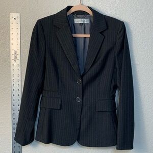 Talbots pants set Charcoal Pinstripe Blazer and trouser